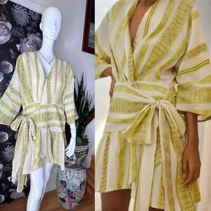 Anthropologie Devotion Twins Belted Mini Dress/ size S